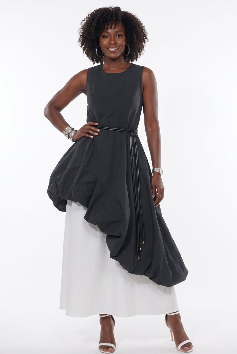 Bubble Hem Dress Love The Queen