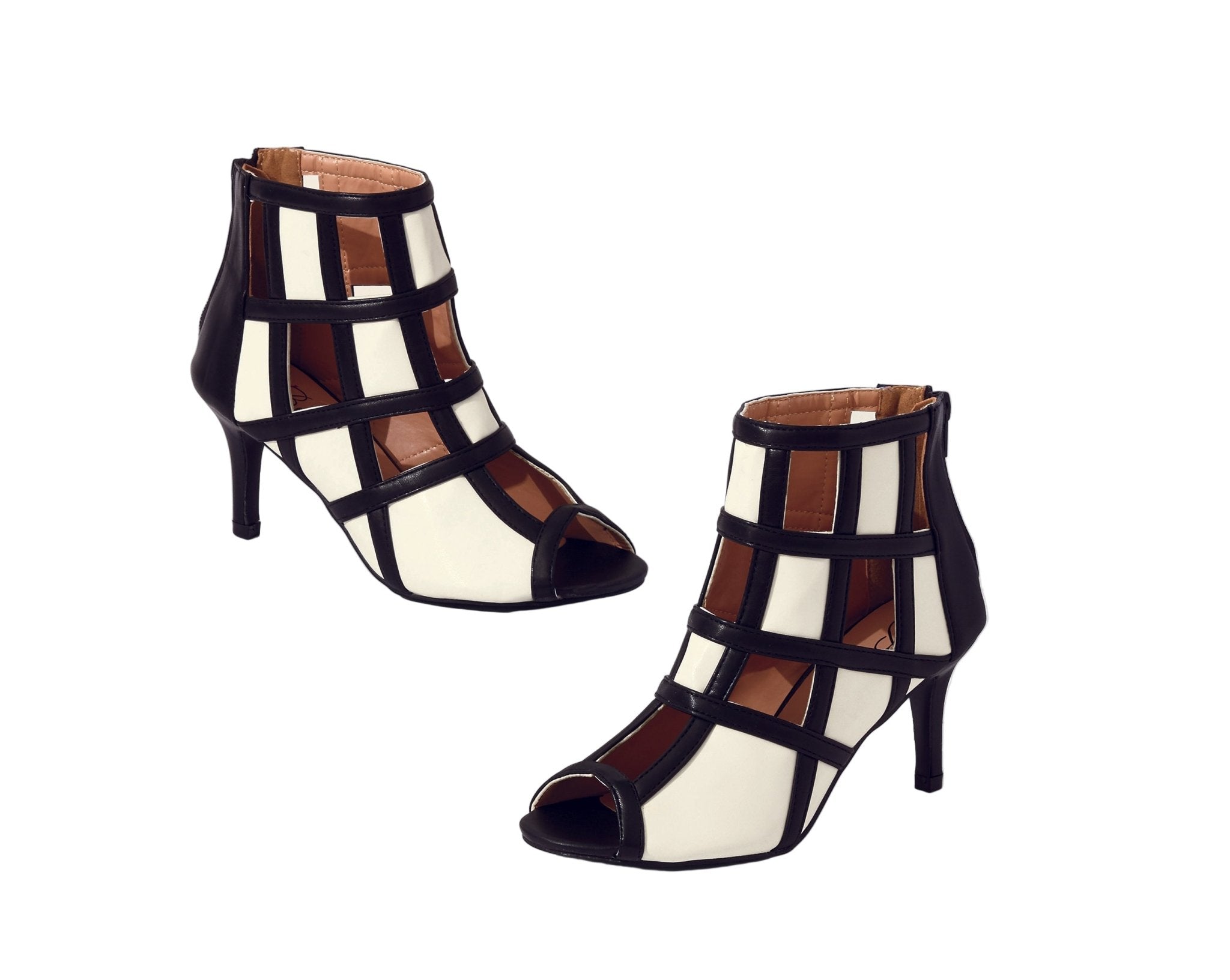 Graphic Grid Bootie by EY Boutique Especially Yours