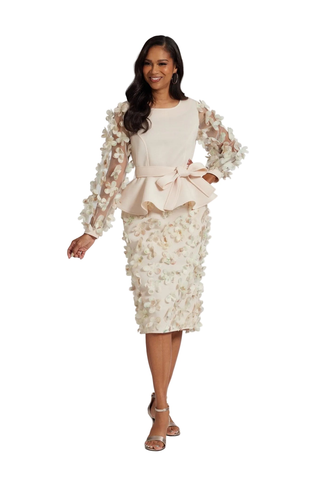 Cherry Blossom Skirtset | Studio EY Blush S0109 / XL