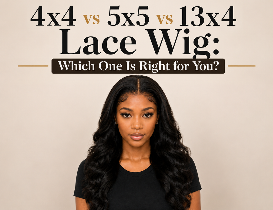 4x4 vs 5x5 vs 13x4 Lace Wig: Which One Is Right for You?