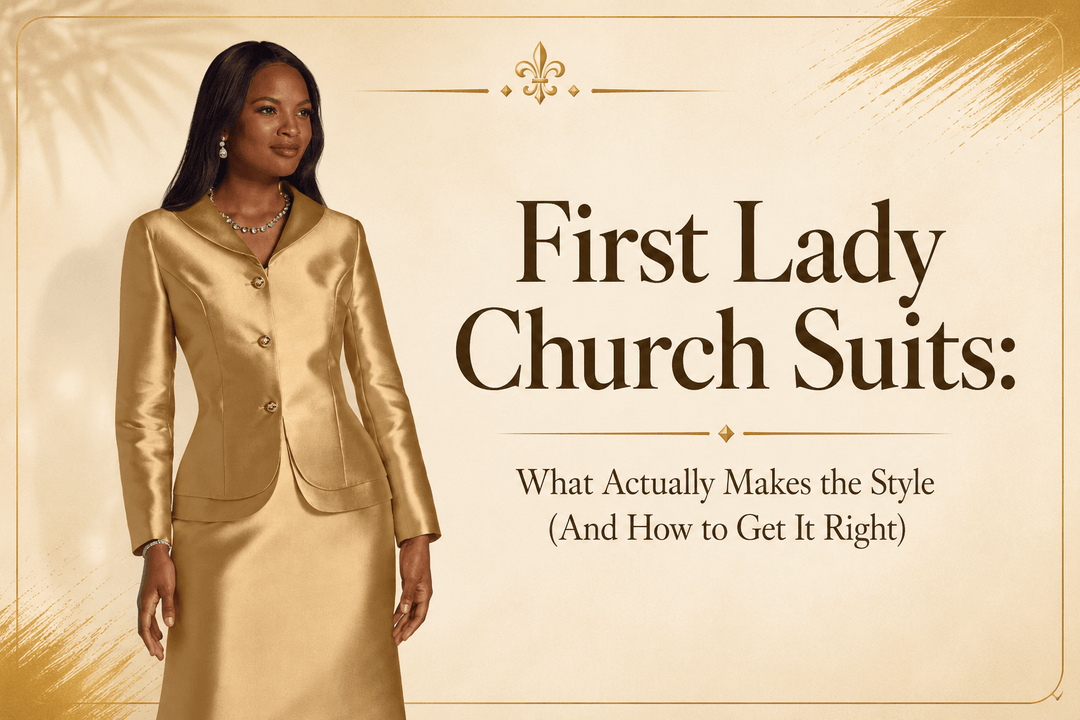 Not Sure If Your Suit Reads "First Lady"? Here's the Fix - Especially Yours