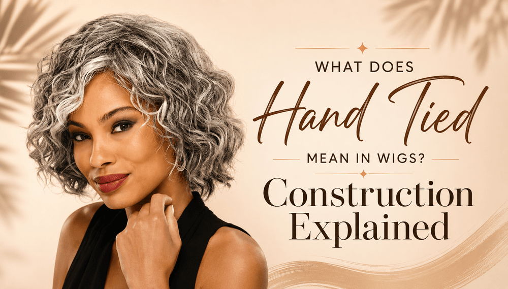 What Does Hand Tied Mean in Wigs? Construction Explained - Especially Yours