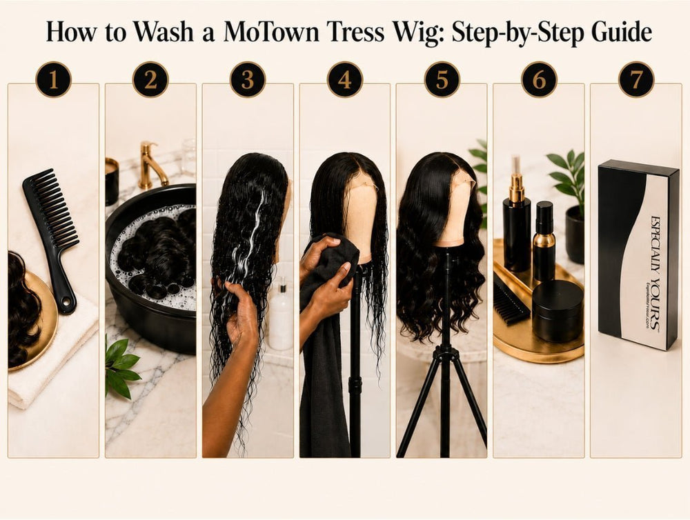 How to Wash a MoTown Tress Wig: Step-by-Step Guide - Especially Yours