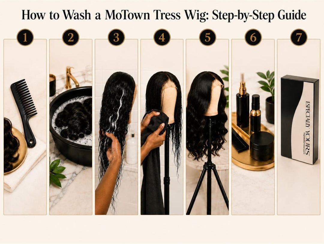 How to Wash a MoTown Tress Wig: Step-by-Step Guide - Especially Yours