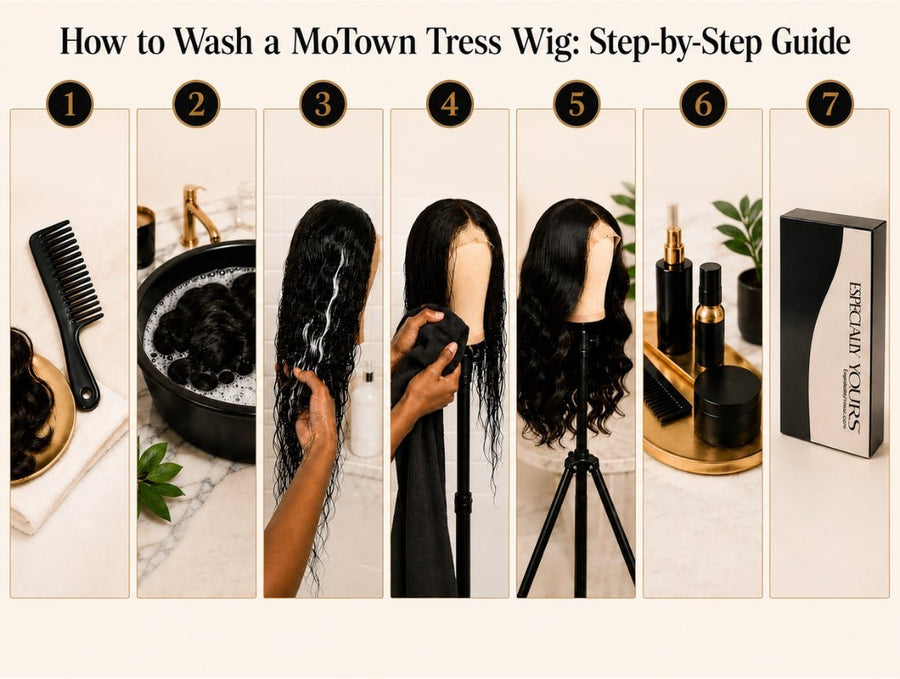 How to Wash a MoTown Tress Wig: Step-by-Step Guide - Especially Yours