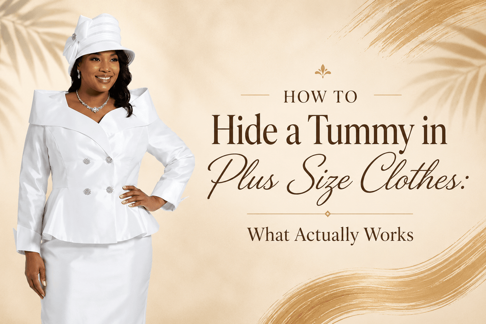 How to Hide a Tummy in Plus Size Clothes: What Actually Works - Especially Yours