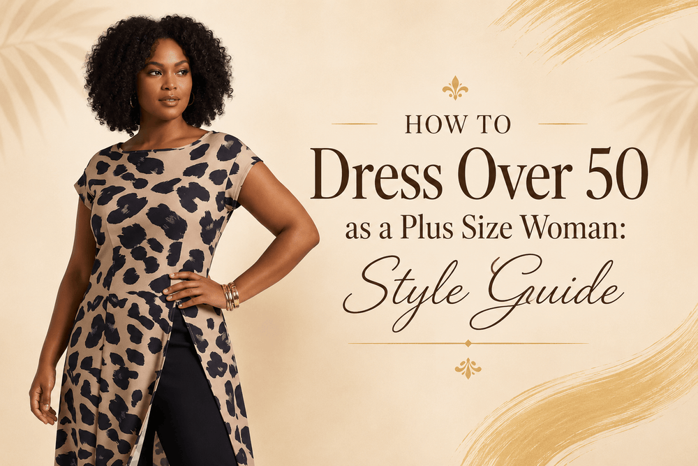 How to Dress Over 50 as a Plus Size Woman: Style Guide - Especially Yours