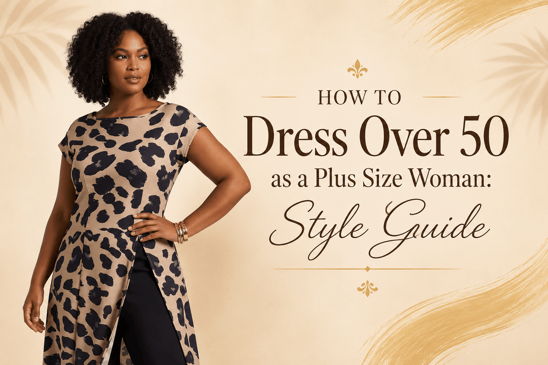 How to Dress Over 50 as a Plus Size Woman: Style Guide - Especially Yours