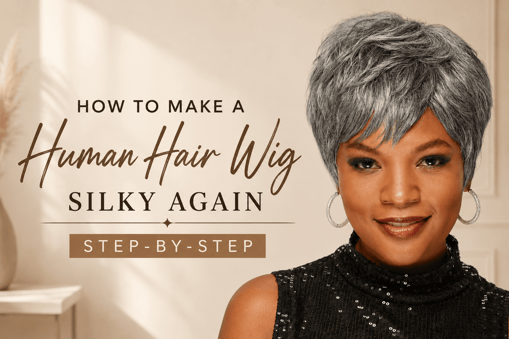 How to Make a Human Hair Wig Silky Again: Step-by-Step - Especially Yours