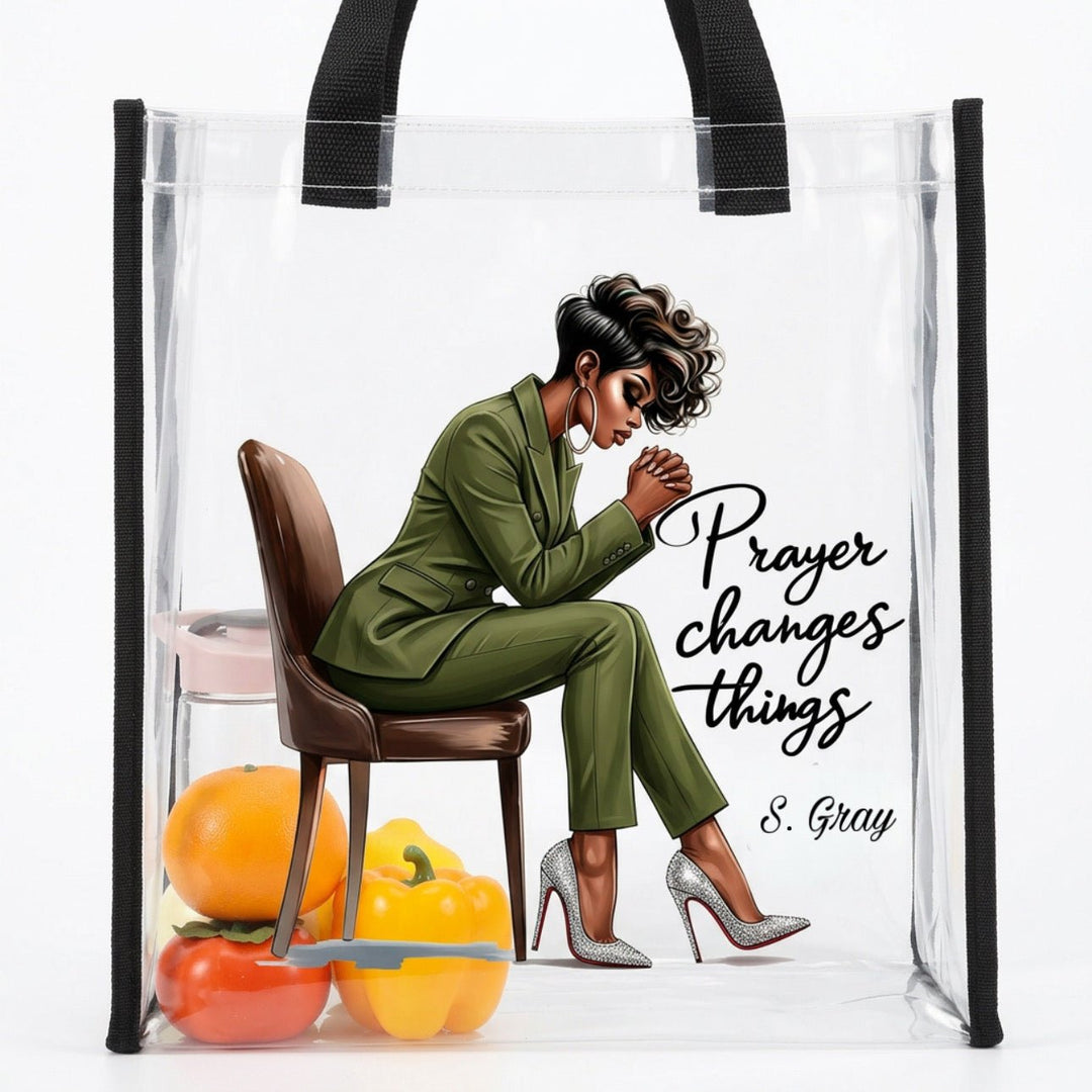 Prayer Changes Things Clear Tote - Especially Yours