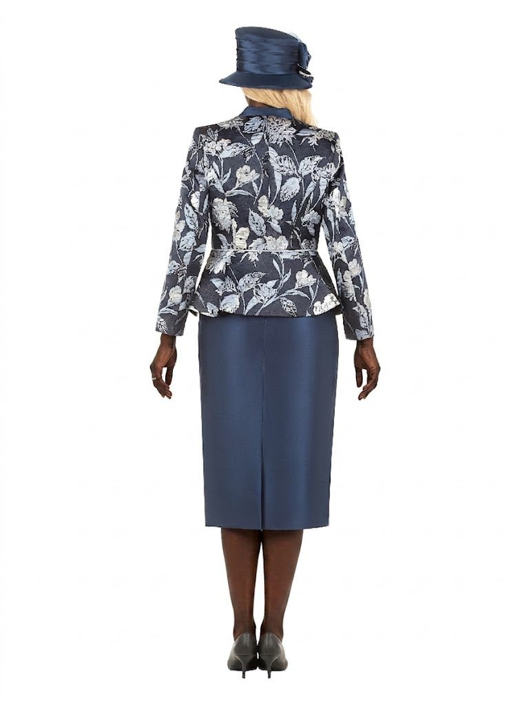 3pc Embellished Brcd+Silky Twl Skt Suit - Especially Yours