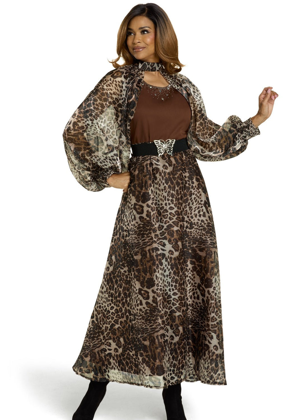 Donna Vinci, Style 12211 - 2Pc. Dress & Shrug Set - Especially Yours