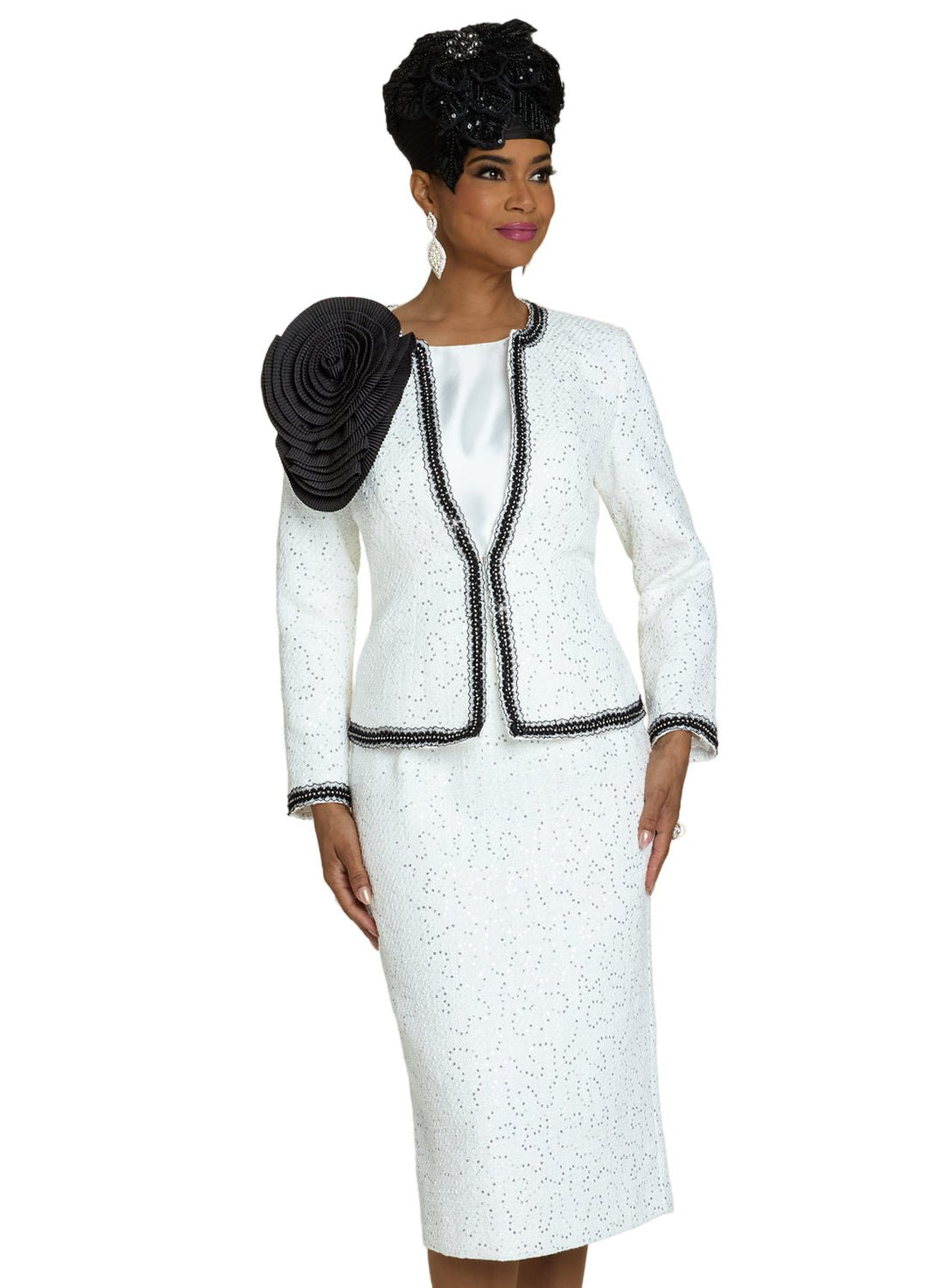 Donna Vinci, Style 12218 - 3pc. Jacket, Cami & Skirt Set - Especially Yours