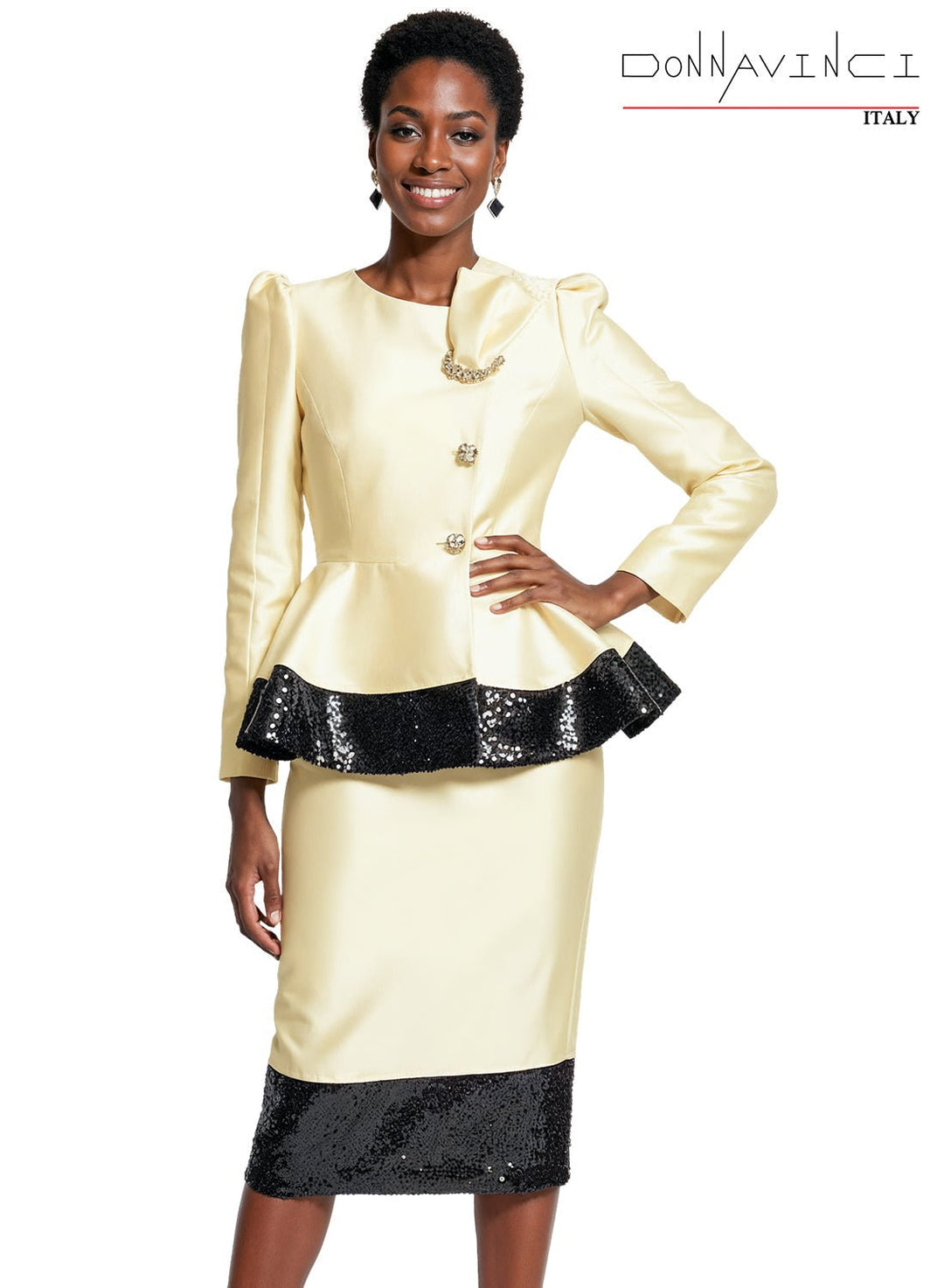 Donna Vinci, Style 12252 - 2pc. Jacket & Skirt Set - Especially Yours