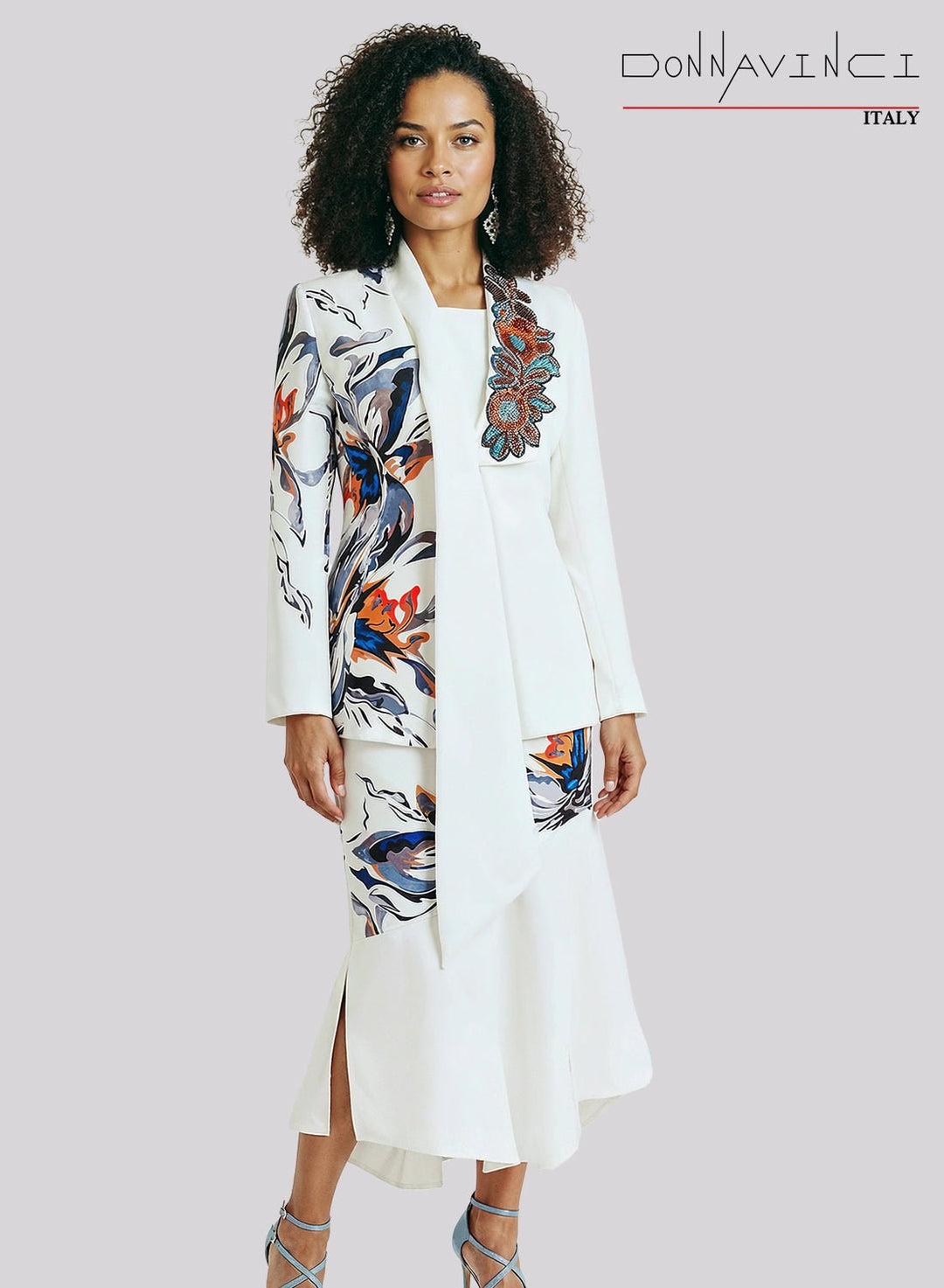 Donna Vinci, Style 12254 - 3pc. Jacket, Cami & Skirt Set - Especially Yours