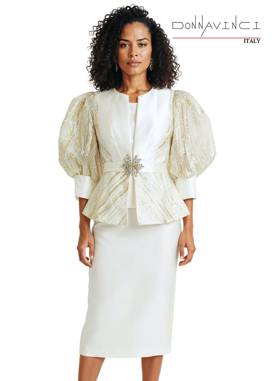 Donna Vinci, Style 12267 - 3pc. Jacket, Cami & Skirt Set - Especially Yours