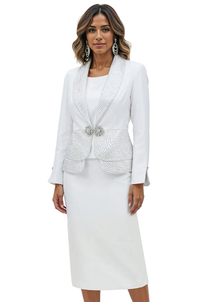 Donna Vinci, Style 12272 - 3pc. Jacket, Cami & Skirt Set - Especially Yours