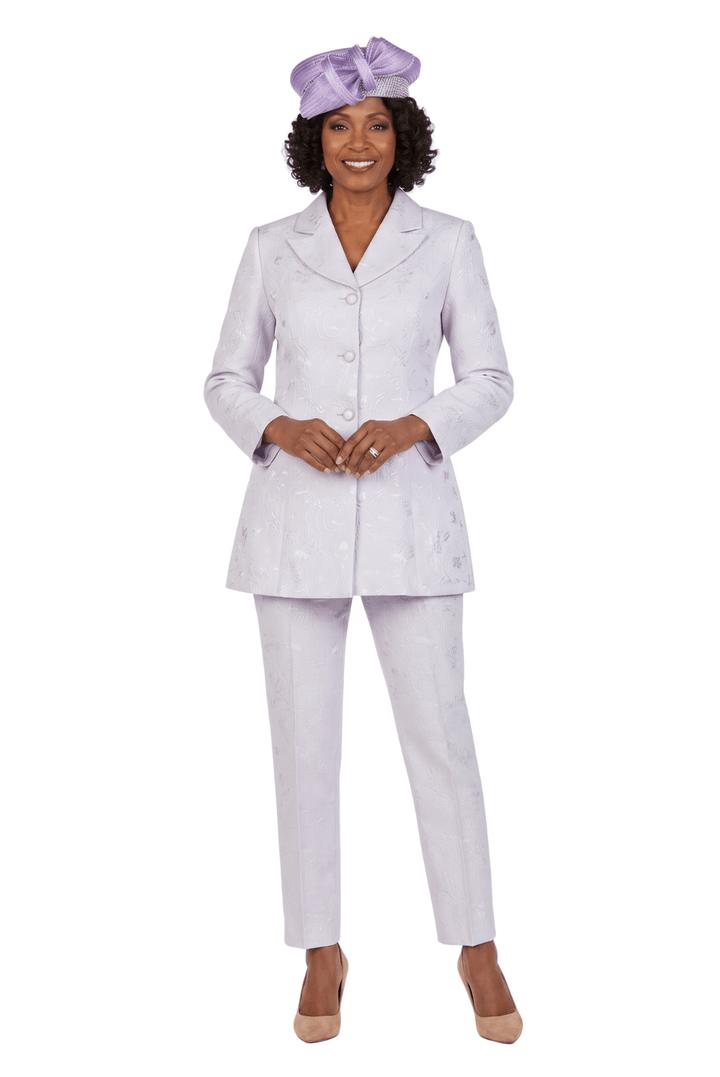 3pc Brocade Wardrober - Long Jkt, Pants, Skirt Set - Especially Yours
