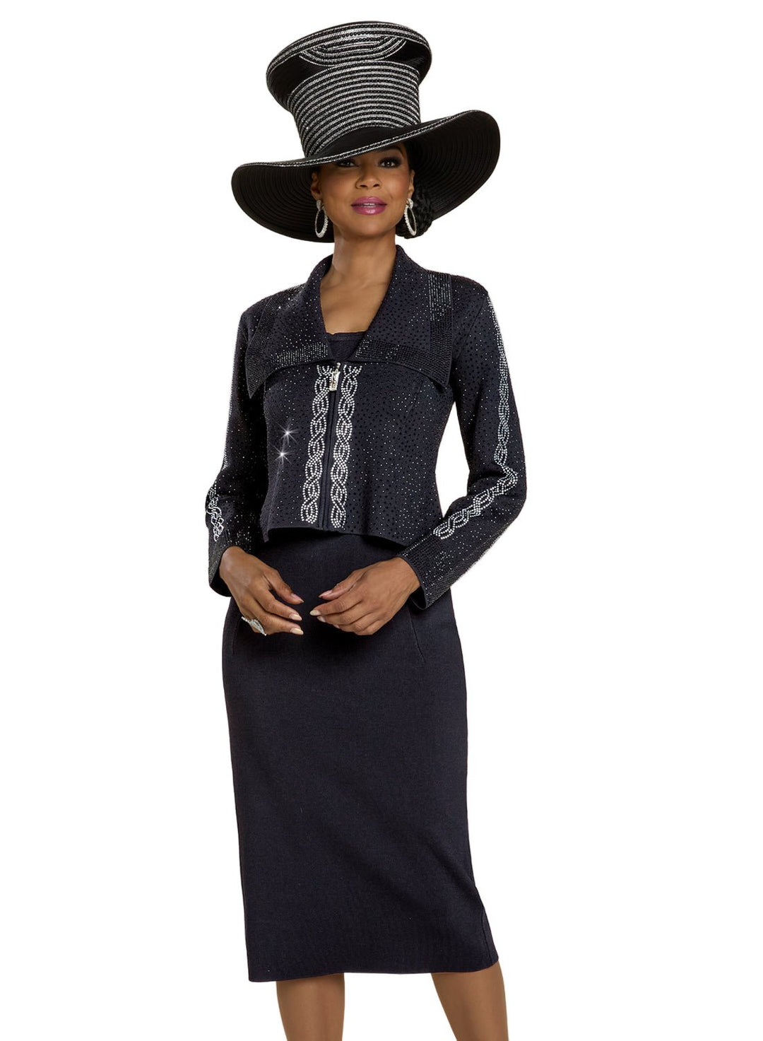 Donna Vinci Knits, Style 13447 - 2pc. Dress/Jacket - Especially Yours
