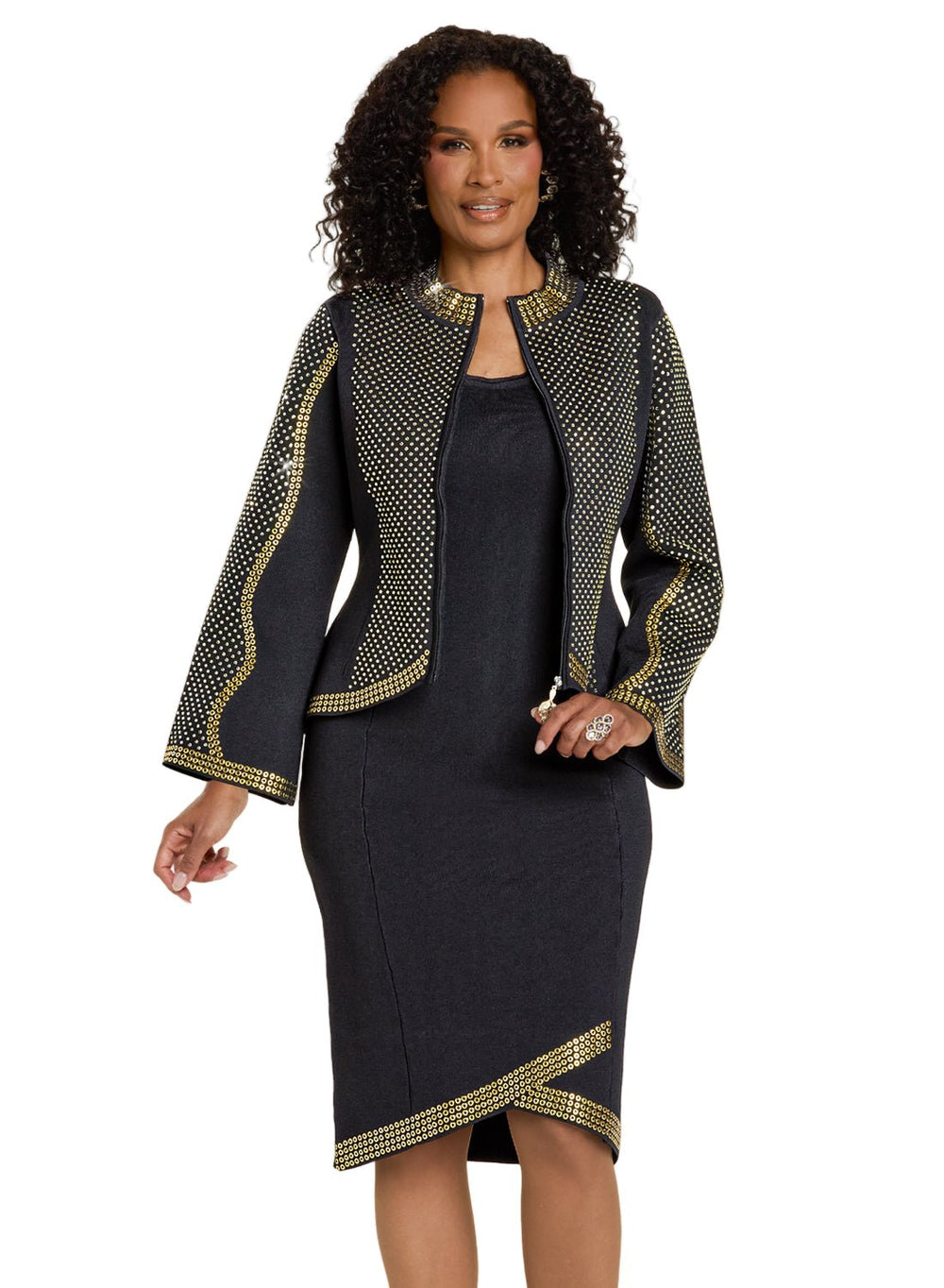 Donna Vinci Knits, Style 13448 - 2pc. Dress/Jacket - Especially Yours