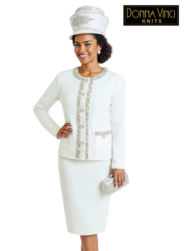 Donna Vinci KNITS, Style 13458 - 2pc. Jacket & Skirt Set - Especially Yours