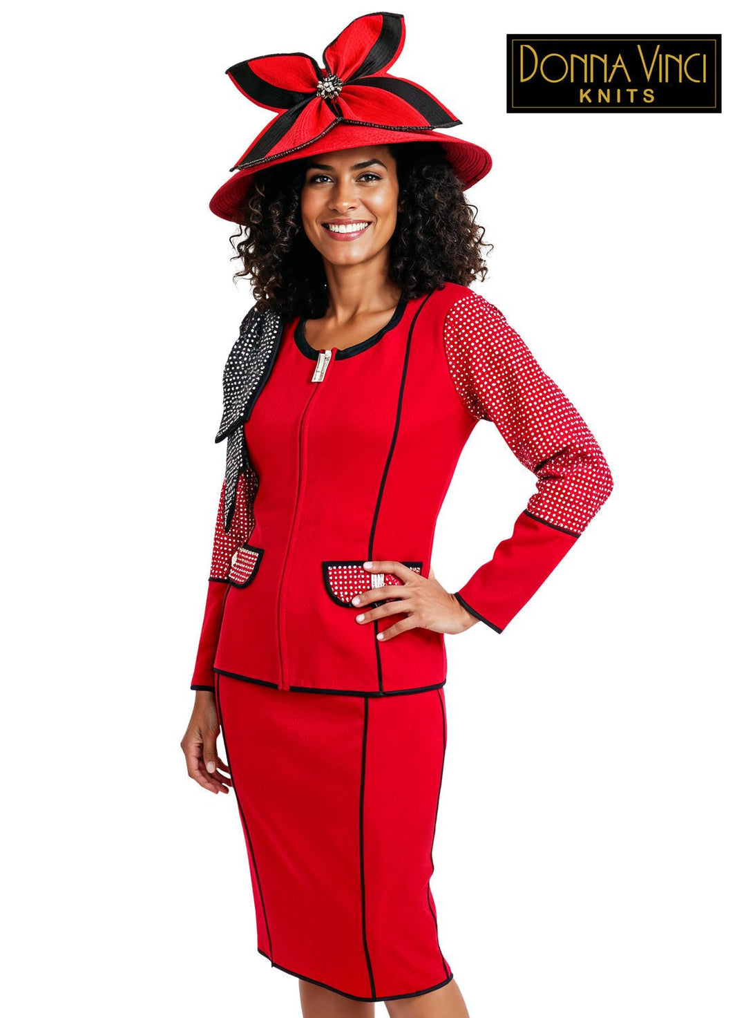 Donna Vinci KNITS, Style 13461 - 2pc. Jacket & Skirt Set - Especially Yours