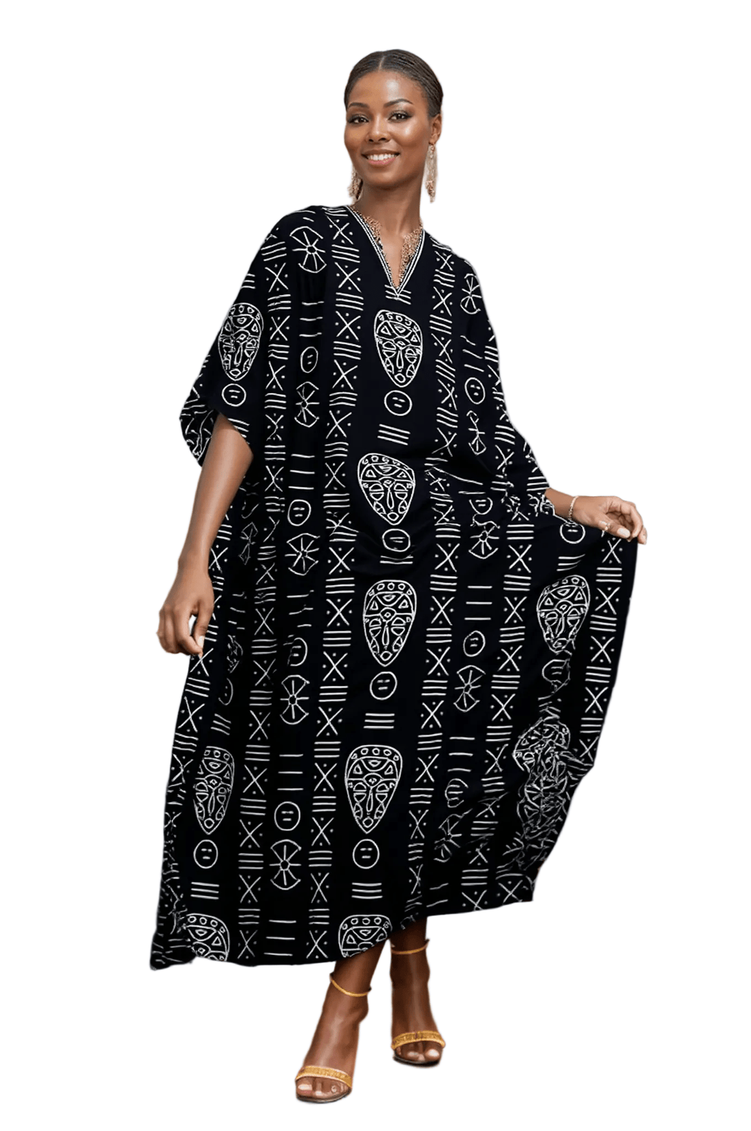 1628 - Luxe Kaftan with Headwrap - Especially Yours