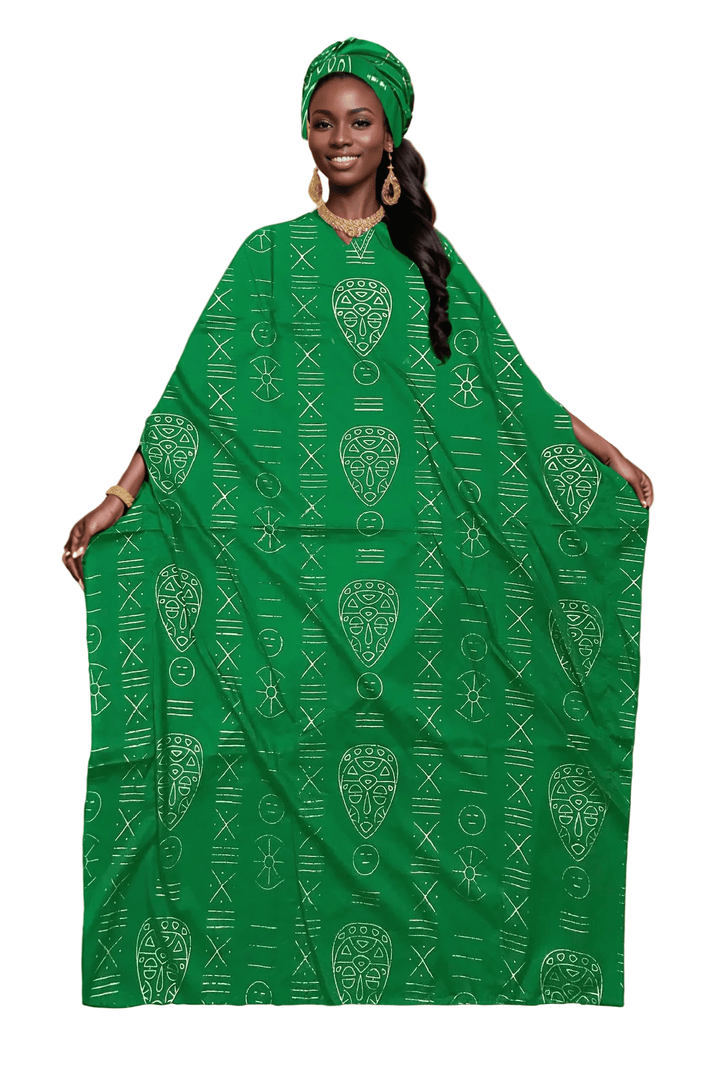 1628 - Luxe Kaftan with Headwrap - Especially Yours