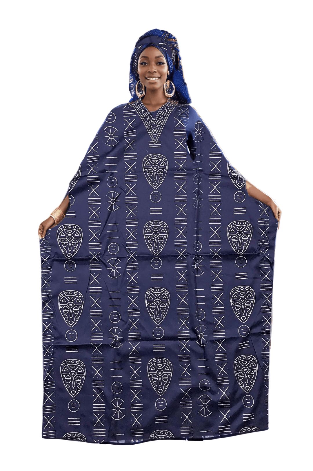 1628 - Luxe Kaftan with Headwrap - Especially Yours