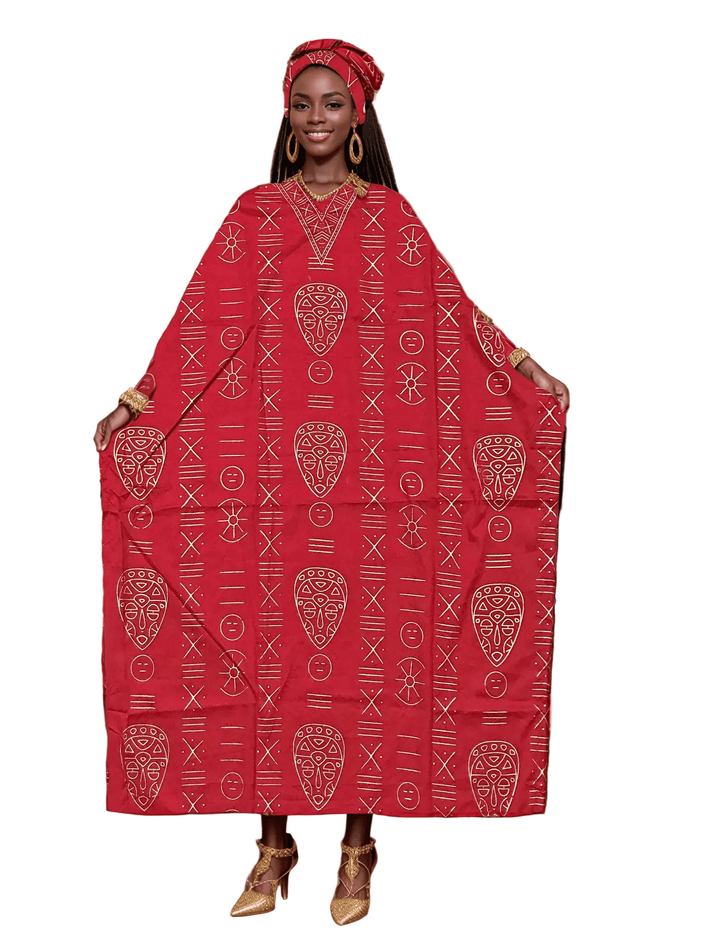 1628 - Luxe Kaftan with Headwrap - Especially Yours