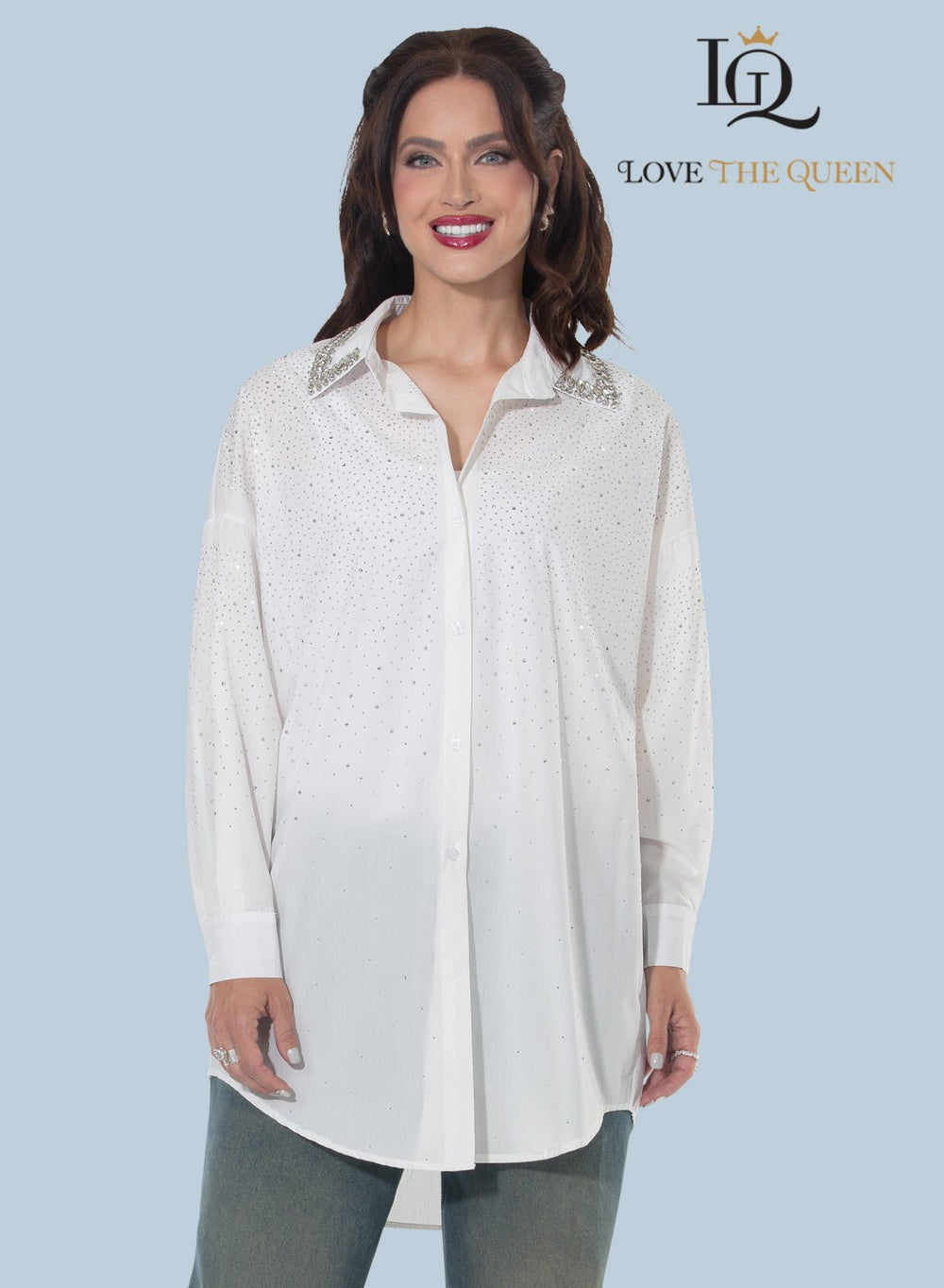 Tunic - Love The Queen. Style 17626 - Especially Yours