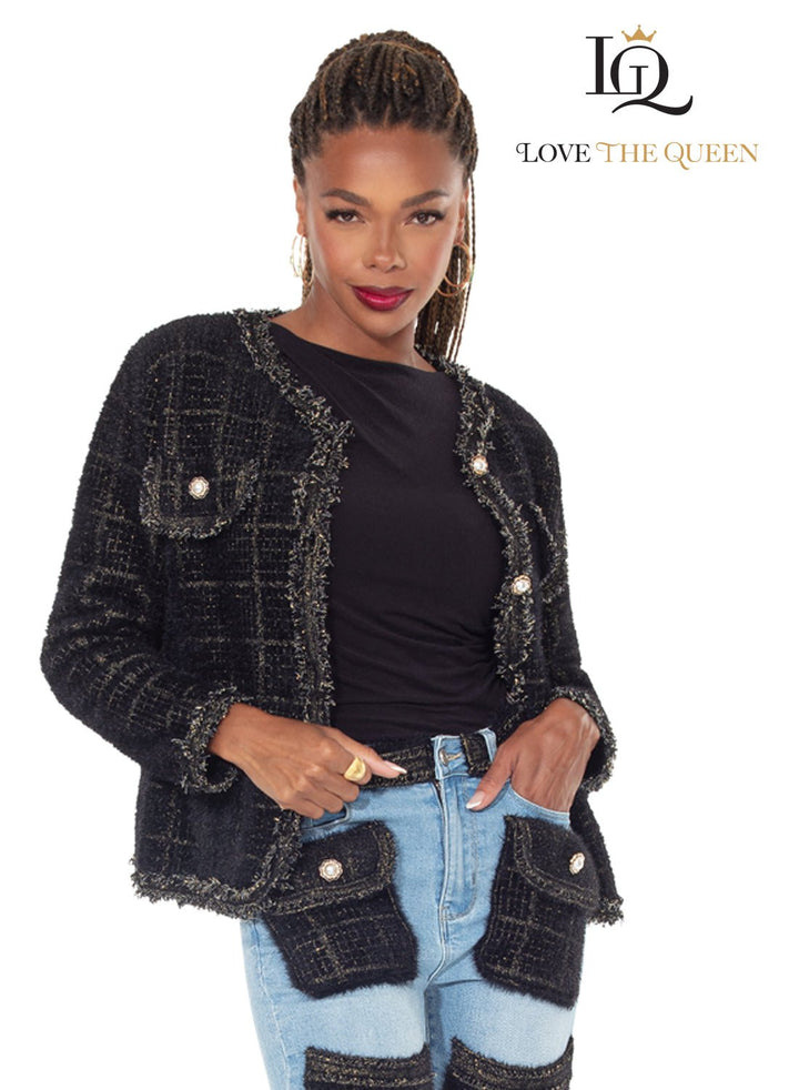 Jacket - Love The Queen. Style 17630 - J - Especially Yours