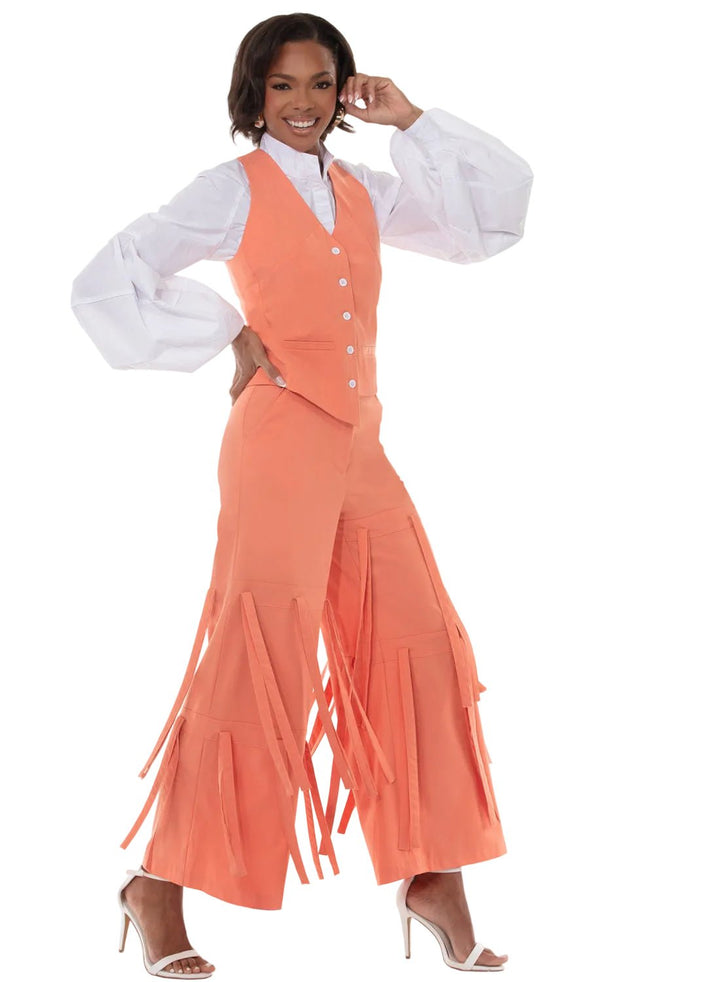 Fringe Wide Leg Pant Set by Love The Queen - Especially Yours