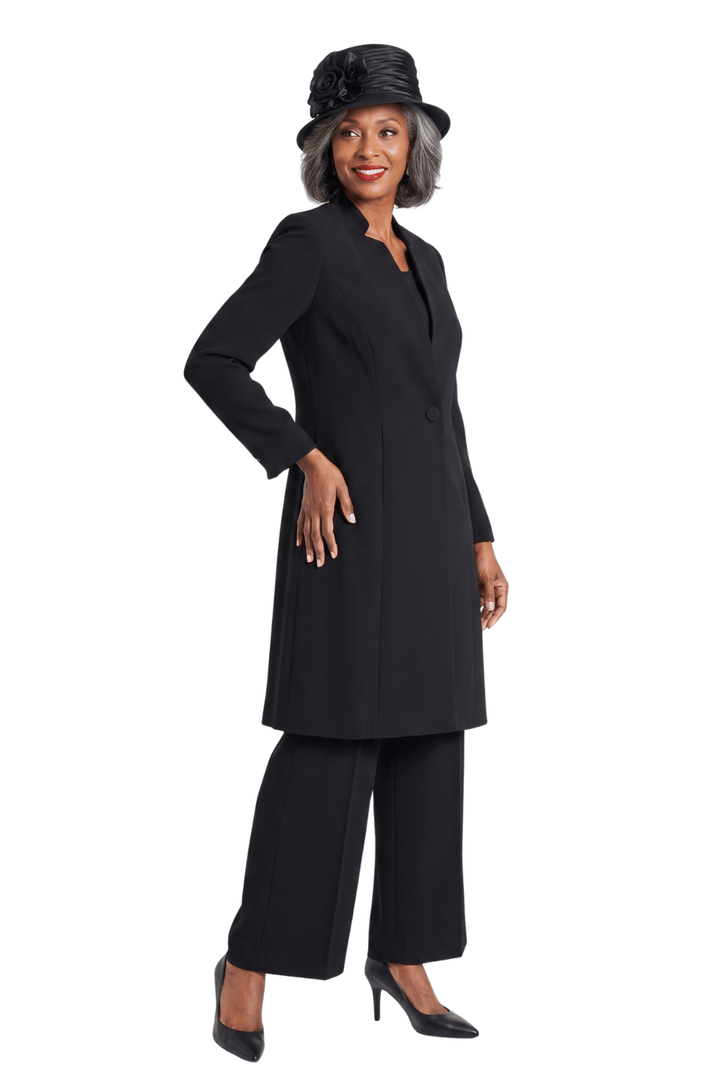 3pc Long Jkt+Cami+Pants Suit - Plus - Especially Yours