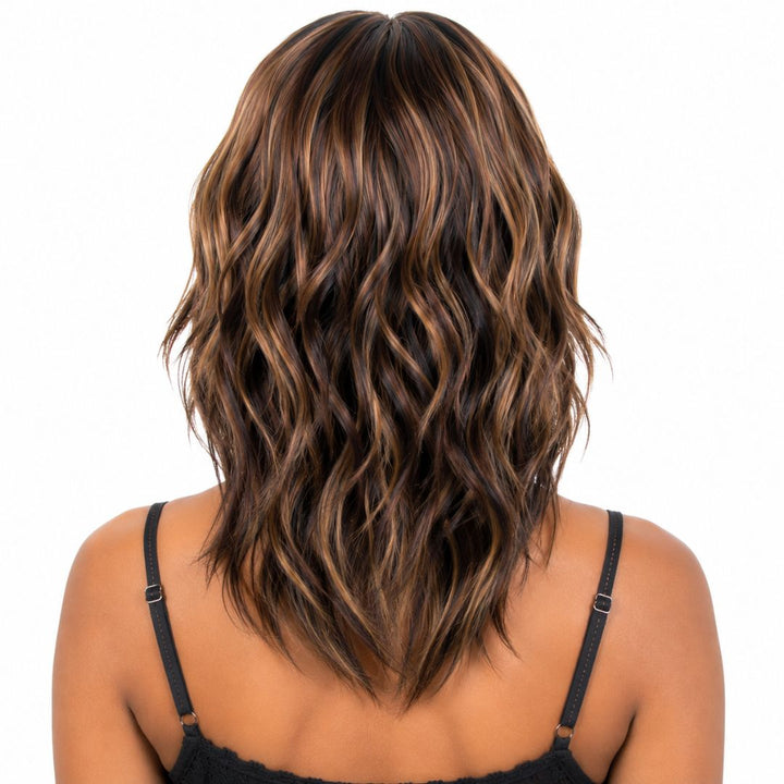 FLIRT Large Crimpy Long Shaggy Synthetic Wig - MoTown Tress - Especially Yours