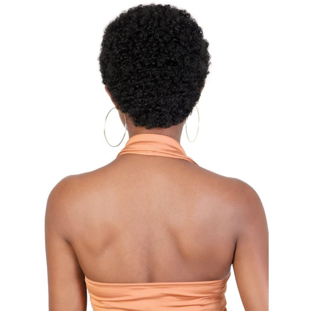 ALON Natural Afro Curl Short Synthetic Wig for Black Women - MoTown Tress - Especially Yours