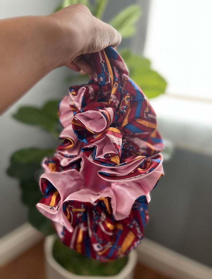 Pretty Blue All Satin Bonnet - Especially Yours