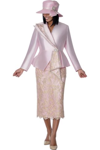 Elegant Blush 3-Piece Church Suit G401832