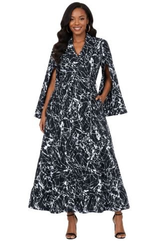 7785 -WOW!!  2 pcs Trench Jacket with Skirt Set