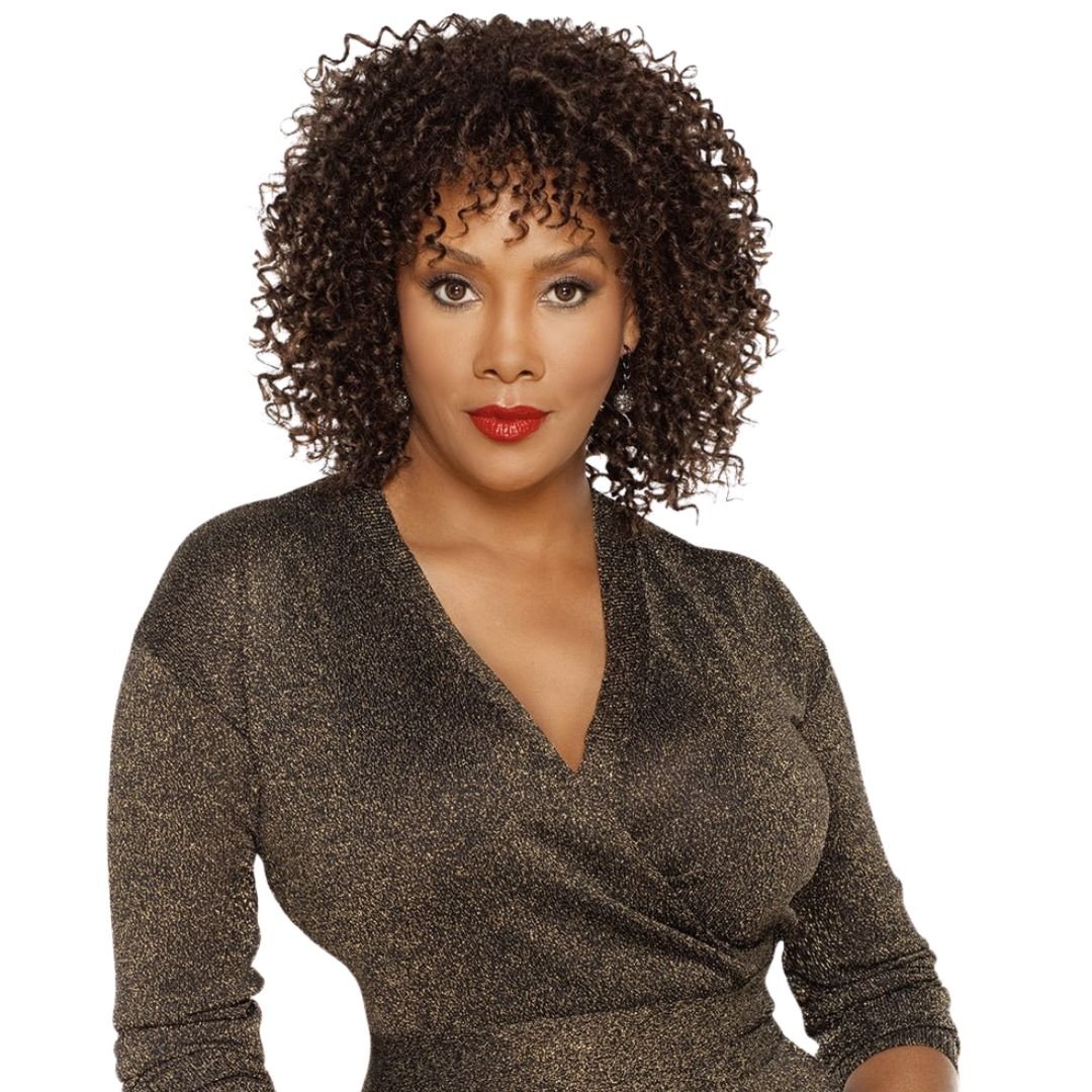 WP-JOJO-V Layered Straw Curl Weave Cap Wig - Vivica A. Fox - Especially Yours