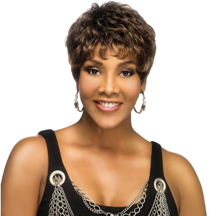 H222-V Short Pixie Human Hair Wig - Vivica A. Fox - Especially Yours