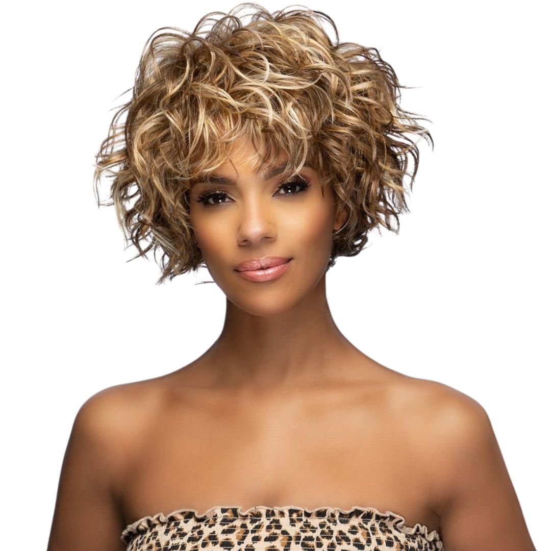 ELSIE Short Loose Curl Wig A.
