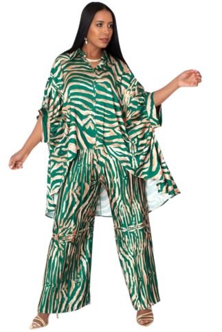 Printed Lounge Pant Set - 82797 - Especially Yours