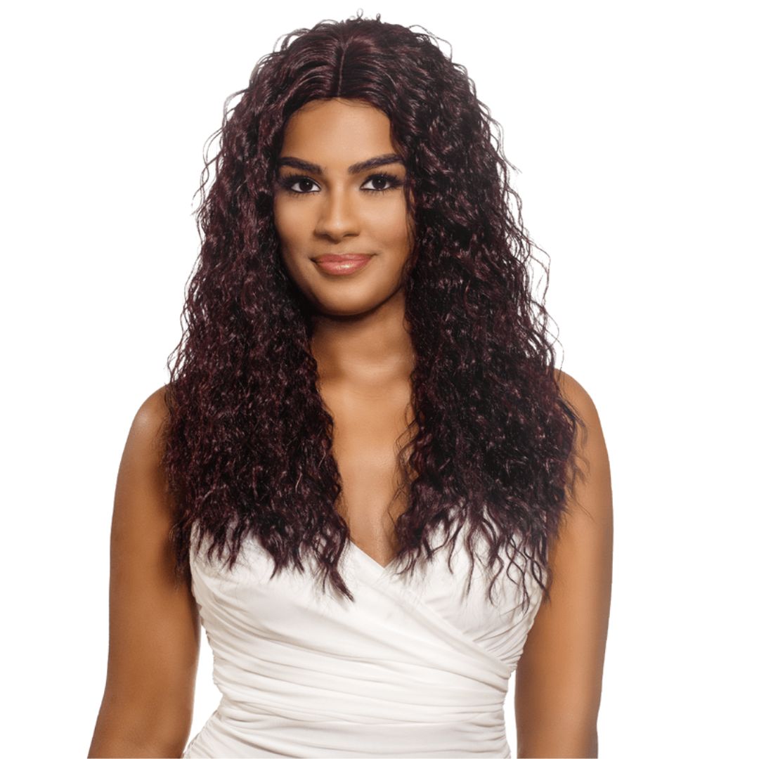 24 Inch Super Wave Full Wig with Center Part by Amore Mio - Especially Yours