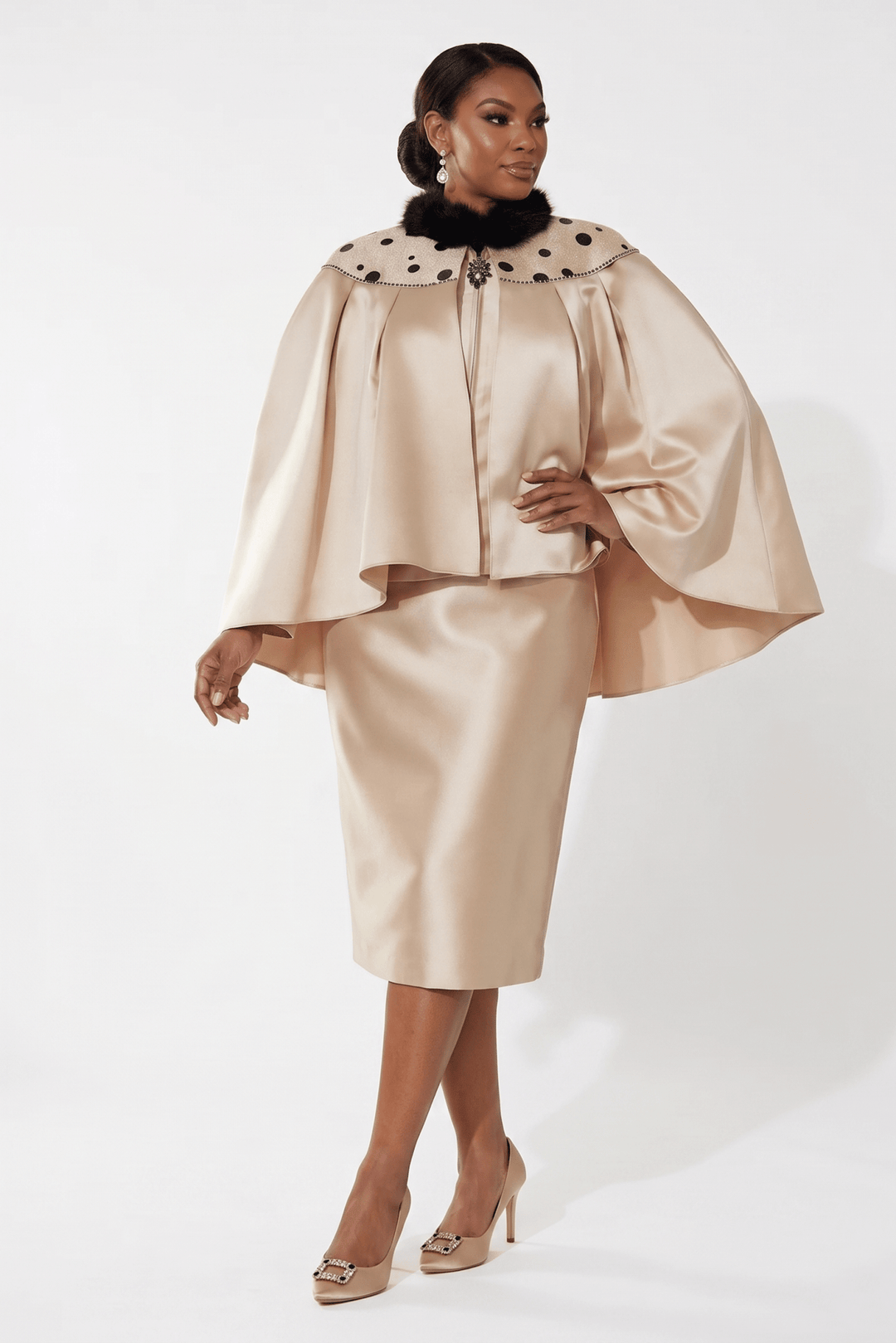 Spot On Cape Suit by EY Boutique - Especially Yours