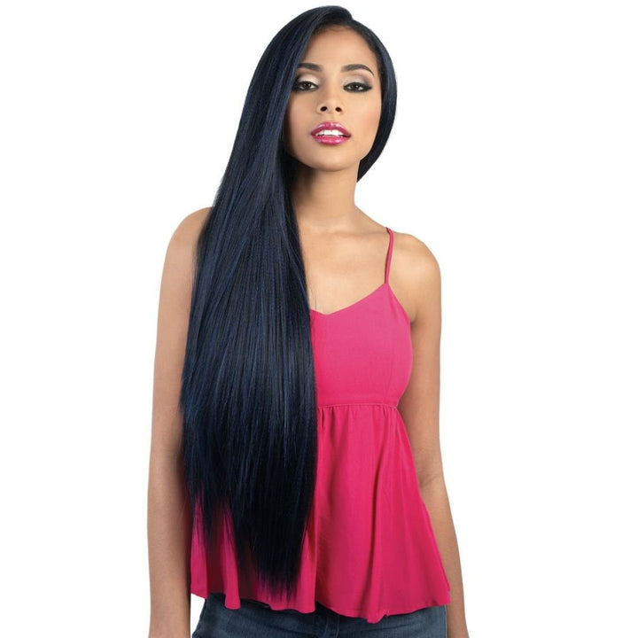 HB360L.ACE 360 Lace Super Long Straight Human Hair Blend Wig - MoTown Tress - Especially Yours