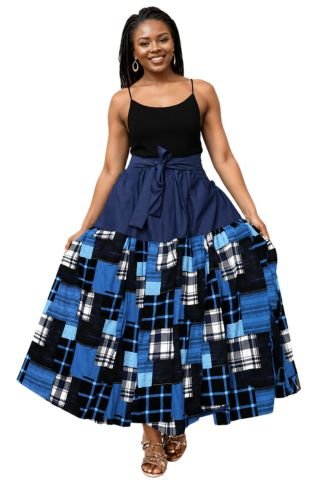 My Party Denim Skirt with a Pazzaz - Especially Yours