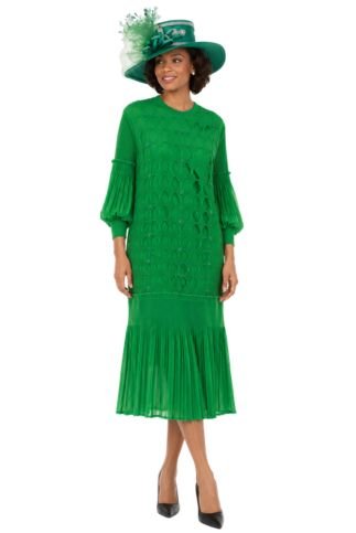 Modern Elegance Beaded Midi Dress in Pleats - Especially Yours
