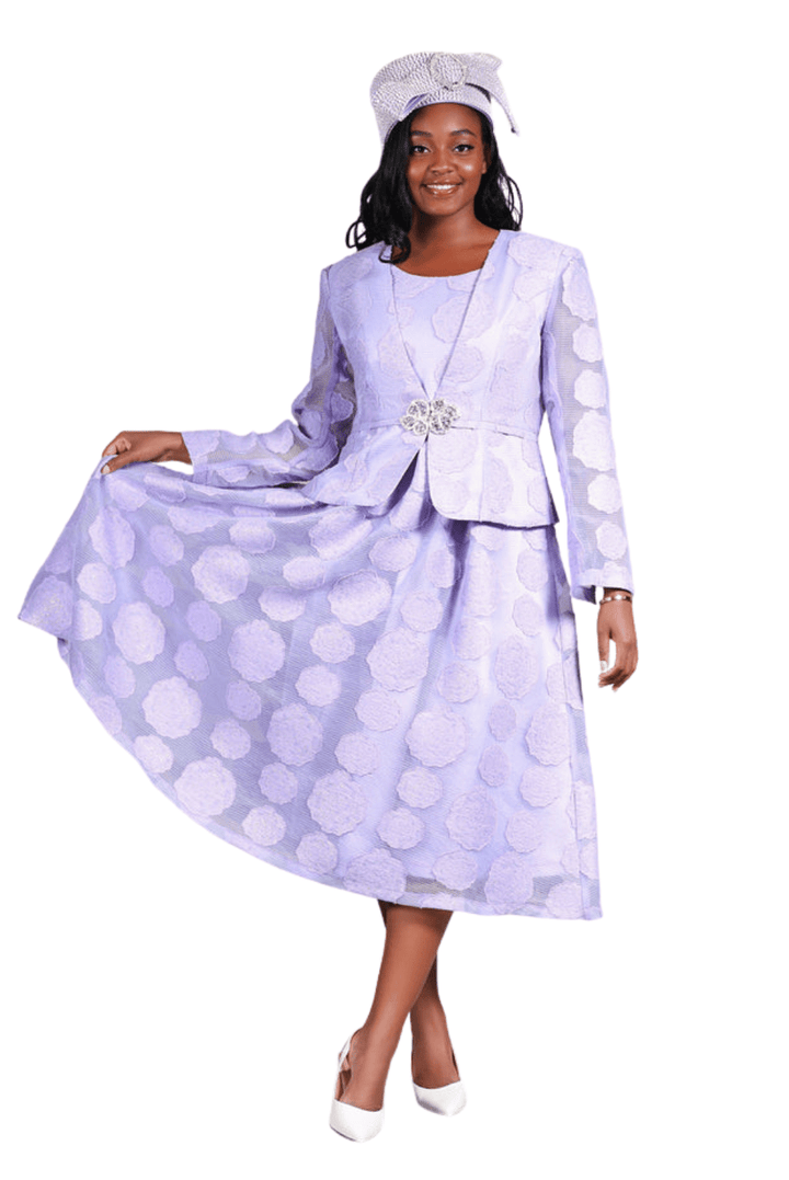 2pc Rose Organza A - line Bolero Jkt Drs - Plus - Especially Yours