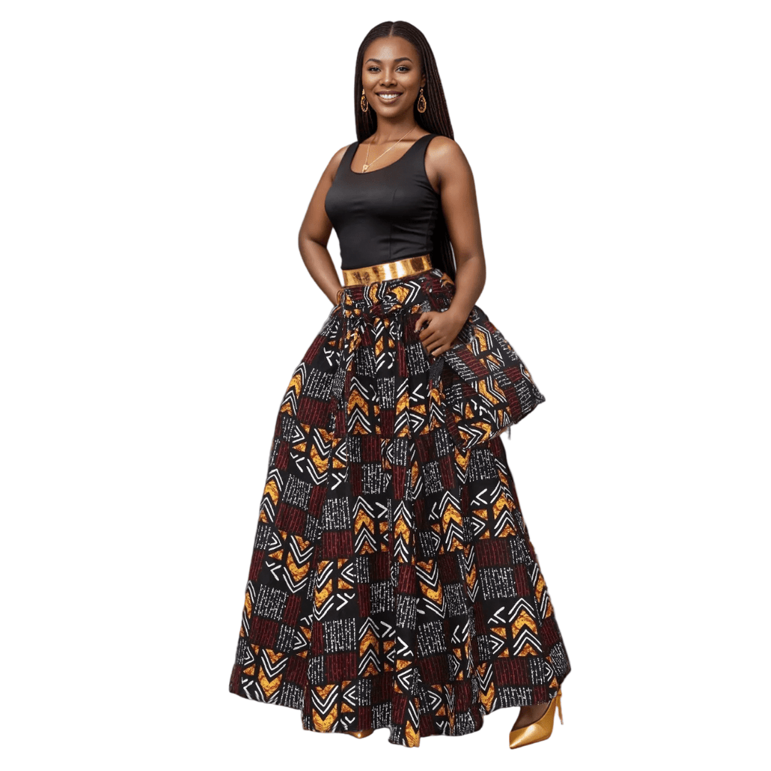 Let's Go Out Maxi Skirt & Shoulder Bag Set - Especially Yours